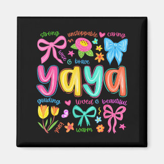 Yaya Boog Gaf Moederdag Mooi Verzorgend Grappig Magneet