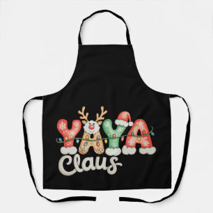 Yaya Claus Kerstlichten Rendier Kerstman Hoed Schort