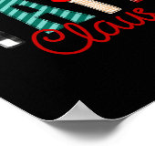 Yaya Claus Xmas Happy New Santa Claus Merry Christ Poster (Hoek)