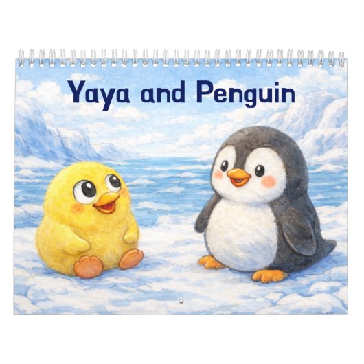 Yaya en Pinguïn Kalender (Hoes)