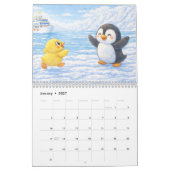 Yaya en Pinguïn Kalender (Jan 2027)