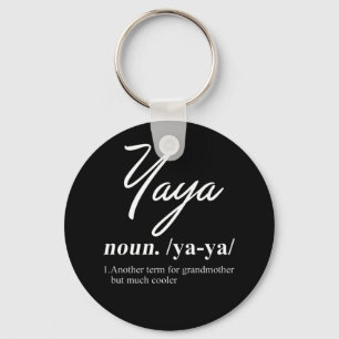 YaYa Funny Definition Sleutelhanger