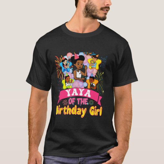 Yaya Gracie's Corner Birthday Dolls Schattige Part T-shirt (Voorkant)