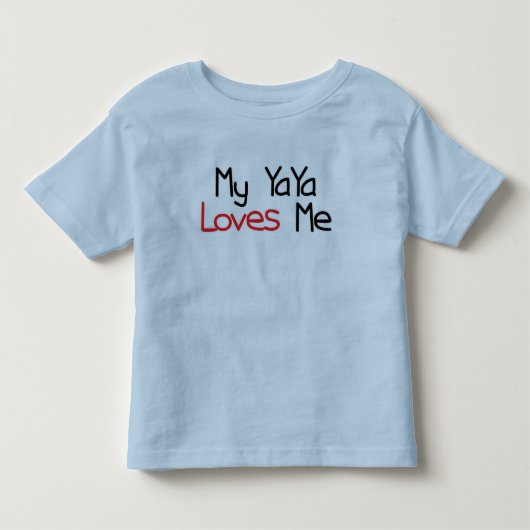 YaYa houdt van mij Kinder Shirts (Voorkant)