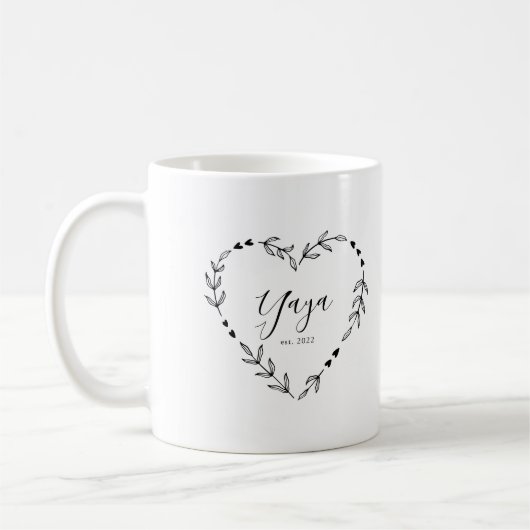 Yaya Jaar Oprichting Koffiemok (Links)