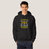 Yaya, omdat ik veel te cool ben om oma te worden g hoodie (Voorkant volledig)
