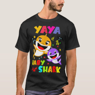 Yaya Shark Yaya Shark Family Moederdag T-shirt