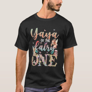 Yaya van De Verjaardagsfee Eén Magisch Thema Famil T-shirt