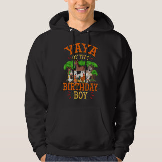 Yaya Van De Verjaardagsjongen Dier Boerderij Thema Hoodie