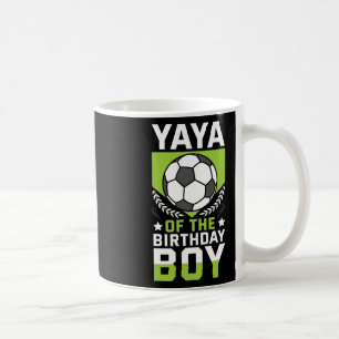 Yaya van de verjaardagsjongen Voetballer Verjaarda Koffiemok
