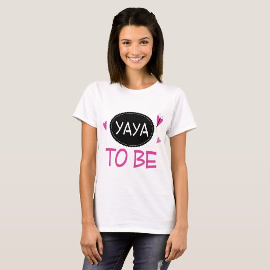 Yaya wordt t-shirt (Voorkant volledig)