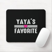 Yaya's favoriet  muismat (Met muis)