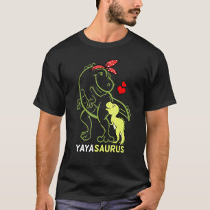 Yayasaurus Yaya Tyrannosaurus Dinosaur Baby moeder T-shirt