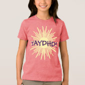 YAYDHD  Tri-Blend SHIRT (Voorkant)