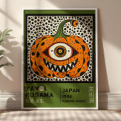 Yayoi Kusama Abstract Pumpkin Colorful Exhibition Poster
