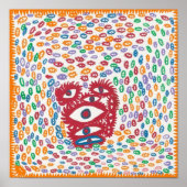 Yayoi Kusama Art 4 Poster (Voorkant)