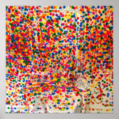 Yayoi Kusama art Poster (Voorkant)
