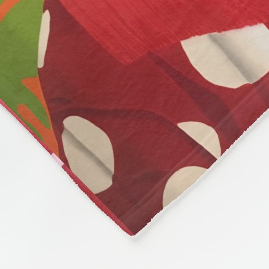 Yayoi Kusama Fleece Deken (Hoek)