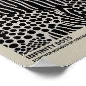 Yayoi Kusama Geïnspireerd Abstracte kunst Print (Hoek)