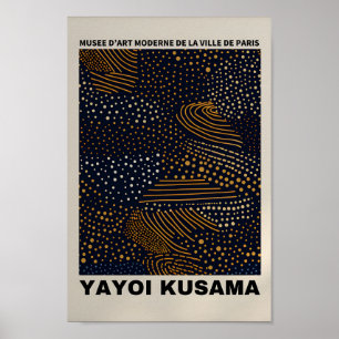 Yayoi Kusama Geïnspireerd Abstracte kunst Print