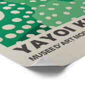 Yayoi Kusama Geïnspireerd Abstracte kunst Print (Hoek)