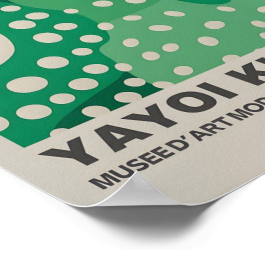 Yayoi Kusama Geïnspireerd Abstracte kunst Print (Hoek)