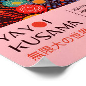 Yayoi Kusama Geïnspireerd Abstracte kunst Print (Hoek)