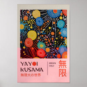 Yayoi Kusama Geïnspireerd Abstracte kunst Print