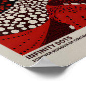 Yayoi Kusama Geïnspireerd Abstracte kunst Print (Hoek)
