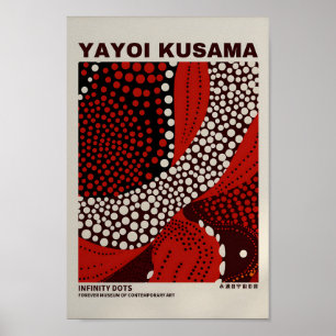 Yayoi Kusama Geïnspireerd Abstracte kunst Print