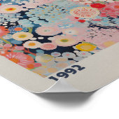 Yayoi Kusama Geïnspireerd Abstracte kunst Print (Hoek)