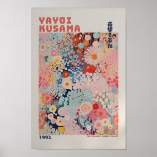 Yayoi Kusama Geïnspireerd Abstracte kunst Print