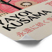 Yayoi Kusama Geïnspireerd Abstracte kunst Print (Hoek)