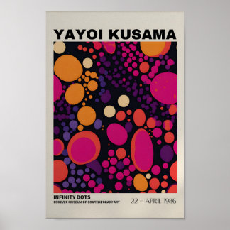 Yayoi Kusama Geïnspireerd Abstracte kunst Print