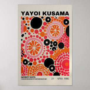 Yayoi Kusama Geïnspireerd Abstracte kunst Print