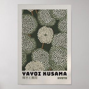 Yayoi Kusama Geïnspireerd Abstracte kunst Print