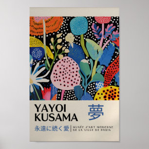 Yayoi Kusama Geïnspireerd Abstracte kunst Print