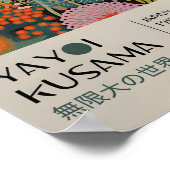 Yayoi Kusama Geïnspireerd Abstracte kunst Print (Hoek)