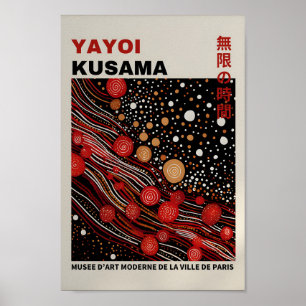 Yayoi Kusama Geïnspireerd Abstracte kunst Print