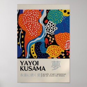 Yayoi Kusama Geïnspireerd Abstracte kunst Print