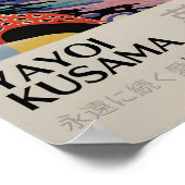 Yayoi Kusama Geïnspireerd Abstracte kunst Print (Hoek)