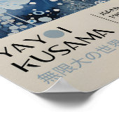 Yayoi Kusama Geïnspireerd Abstracte kunst Print (Hoek)