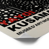 Yayoi Kusama Geïnspireerd Abstracte kunst Print (Hoek)