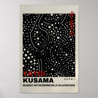Yayoi Kusama Geïnspireerd Abstracte kunst Print