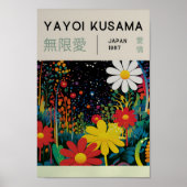 Yayoi Kusama Geïnspireerd Abstracte kunst Print (Voorkant)