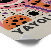 Yayoi Kusama Geïnspireerd Abstracte kunst Print (Hoek)