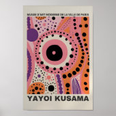 Yayoi Kusama Geïnspireerd Abstracte kunst Print (Voorkant)