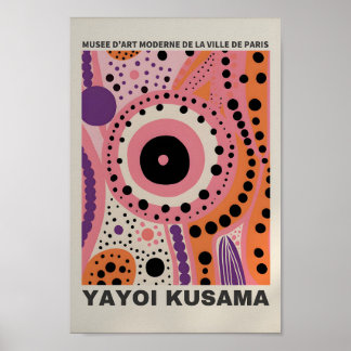 Yayoi Kusama Geïnspireerd Abstracte kunst Print