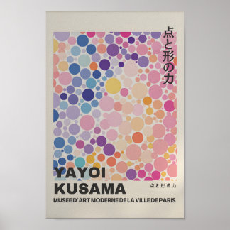 Yayoi Kusama Geïnspireerd Abstracte kunst Print