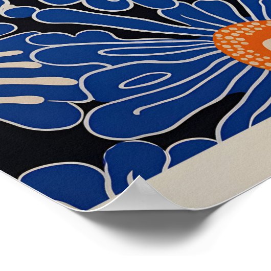 Yayoi Kusama Geïnspireerd Abstracte kunst Print (Hoek)